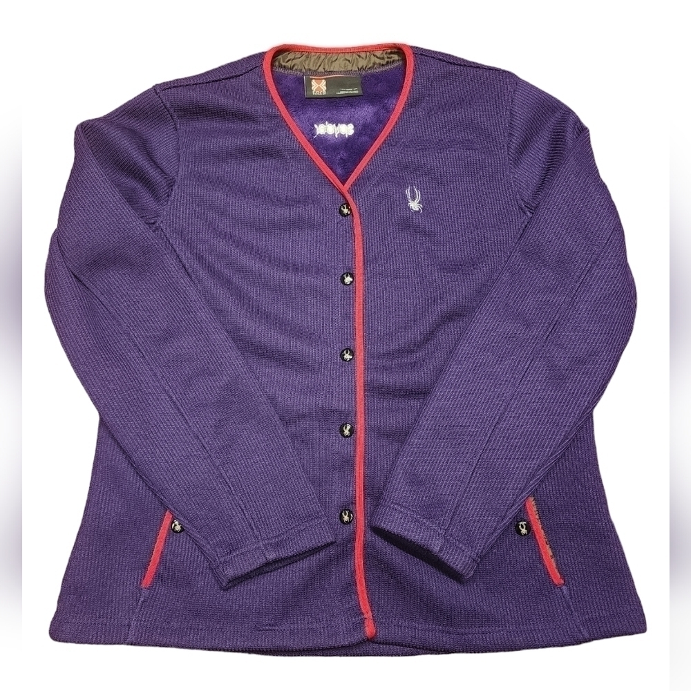 SPYDER Snap Button Core Sweater Jacket​ - Picture 4 of 11